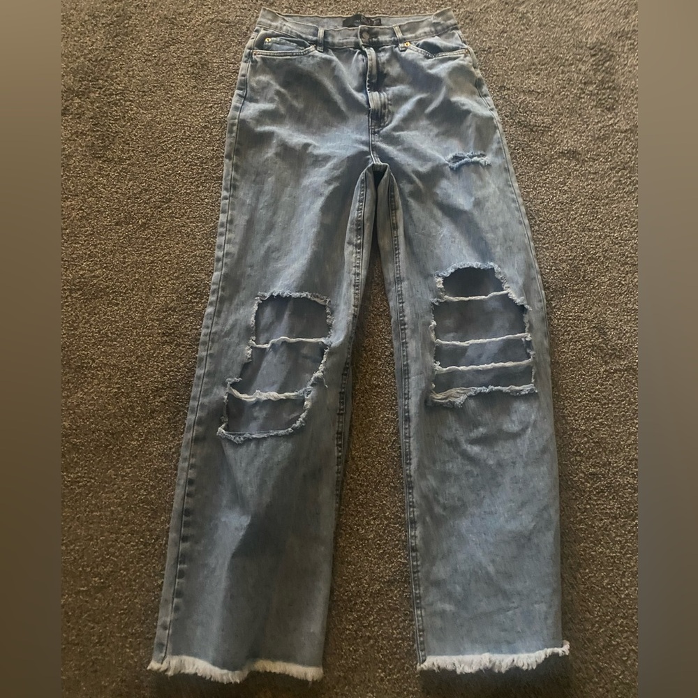 BBJ distressed jeans women size 9/29